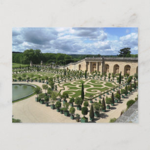 Postal Versailles Orangerie France Gardens PostCard