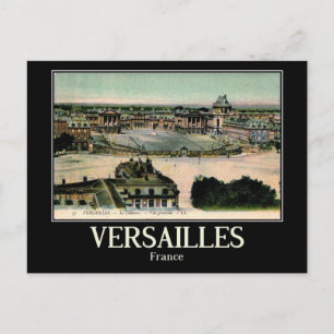 Postal Versalles, Francia, Vintage