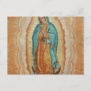 Postal Versión De Nuestra Señora De Guadalupe