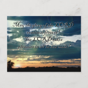 Postal Verso de la Biblia del Sol
