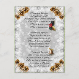 Postal Verso nocturno silencioso