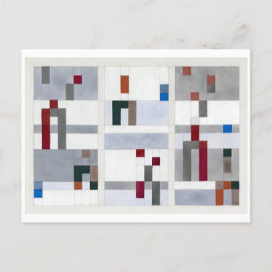 Postal Vertical Horizontal Sophie Taeuber-Arp