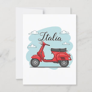 Postal Vespa Italia