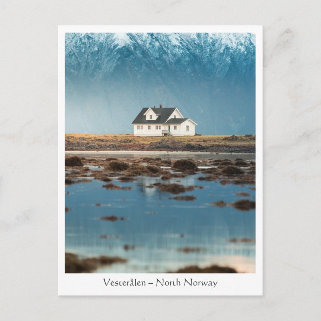 Postal Vesteralen Noruega (Anverso)