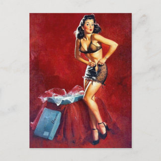 Postal Vestido con pinza