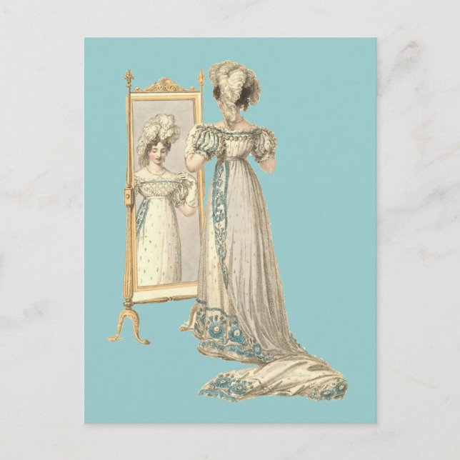 Postal Vestido del tribunal 1822 (Anverso)