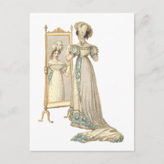 Postal Vestido del tribunal 1822