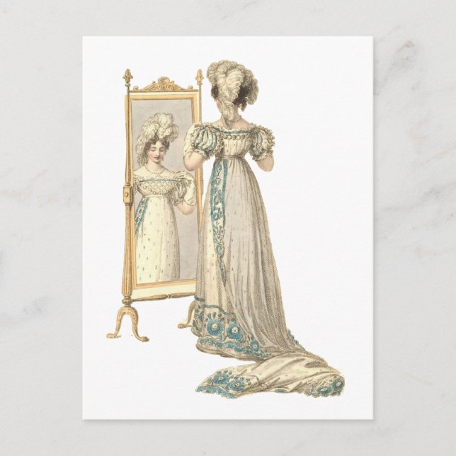 Postal Vestido del tribunal 1822 (Anverso)