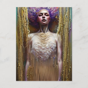 Postal Vestido en spaghetti Postcard