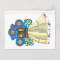 Vestido folclórico Vestido polaco tradicional acua