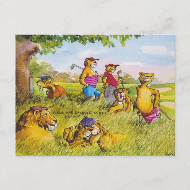 Postal Vestido para matar (Anverso)