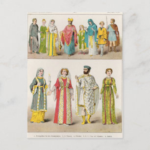 Postal Vestido romano cristiano