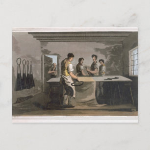 Postal Vestidores de tela, de la Enfermedad de "Costume o