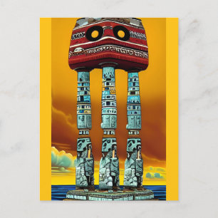 Postal Vestir el arte - Ken Gage Surreal Art