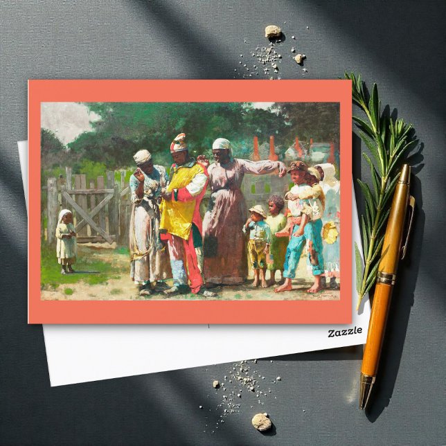 Postal Vestir para el Carnaval por Winslow Homer (Subido por el creador)