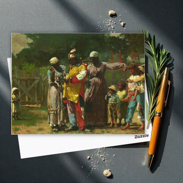Postal Vestir para el Carnaval por Winslow Homer (Subido por el creador)