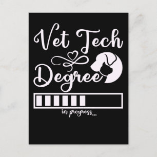 Postal Vet Tech Degree Cargando Veterinario Futuro