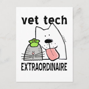 Postal vet+tech vet+tech+gifts vet+tech+equipo veterinari