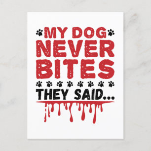 Postal Vet Tech Veterinary My Dog Nunca Mete Que Dicen