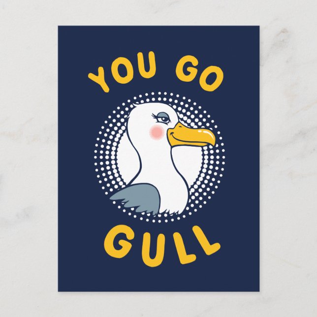 Postal Vete Gull (Anverso)