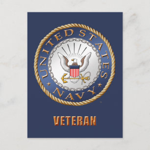Postal veterana de la Marina de Estados Unidos
