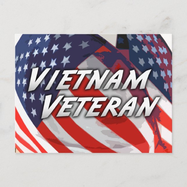 Postal veterana de Vietnam (Anverso)