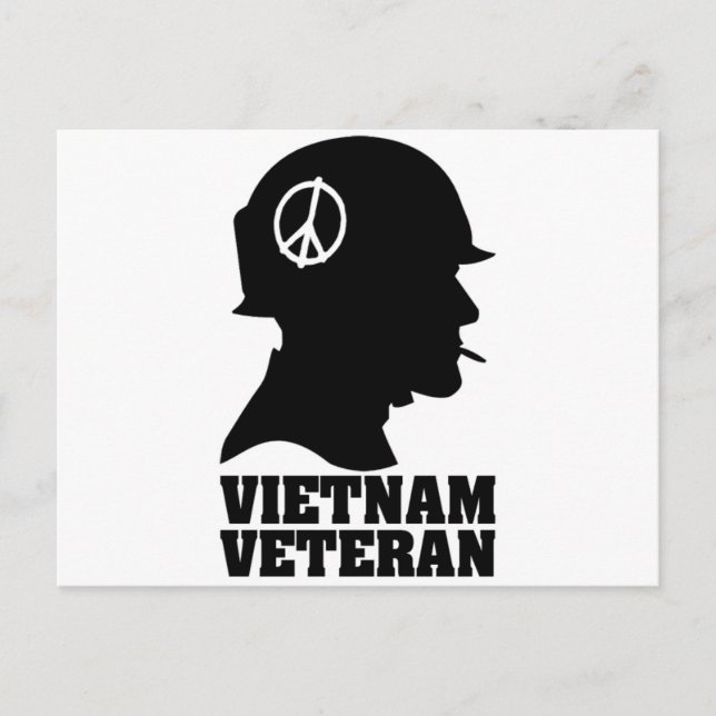 Postal Veterano de guerra de Vietnam (Anverso)