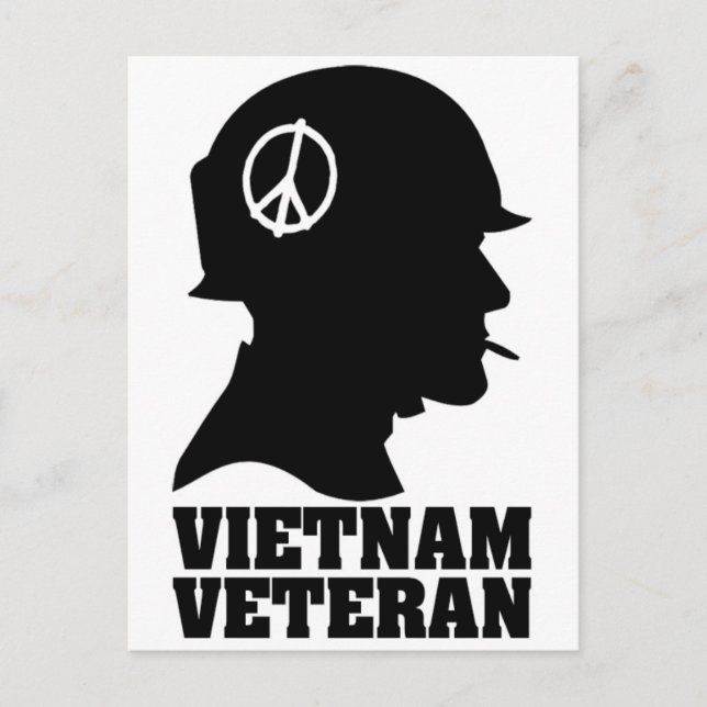 Postal Veterano de guerra de Vietnam (Anverso)