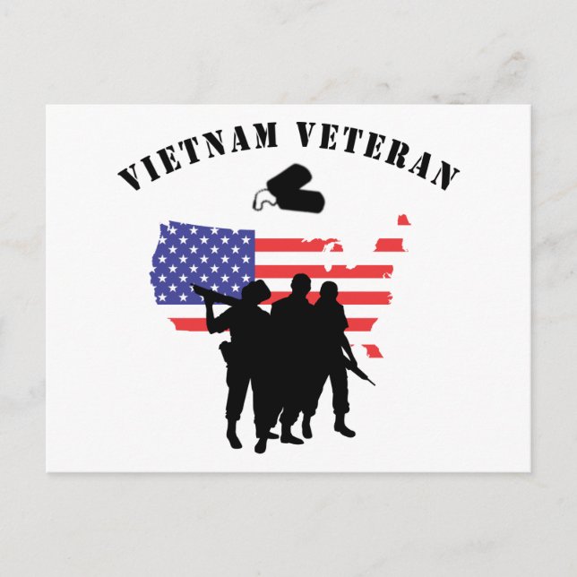 Postal Veterano de Vietnam (Anverso)