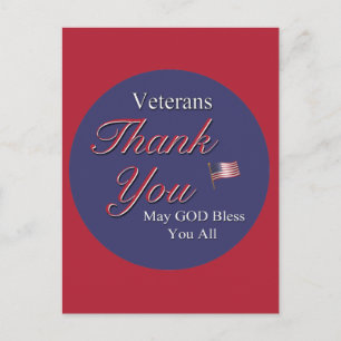 Postal Veteranos, Gracias.