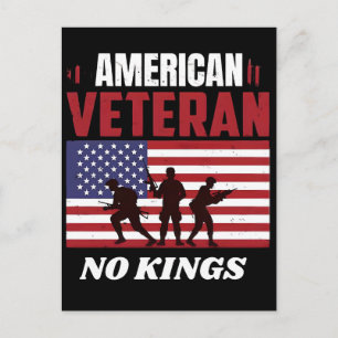 Postal Veteranos No Reyes - Día de los Veteranos Patrióti