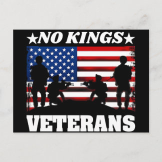 Postal Veteranos No Reyes - Día de los Veteranos Patrióti