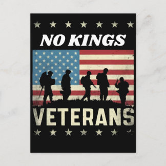 Postal Veteranos No Reyes - Día de los Veteranos Patrióti