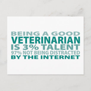 Postal Veterinaria 3% Talento