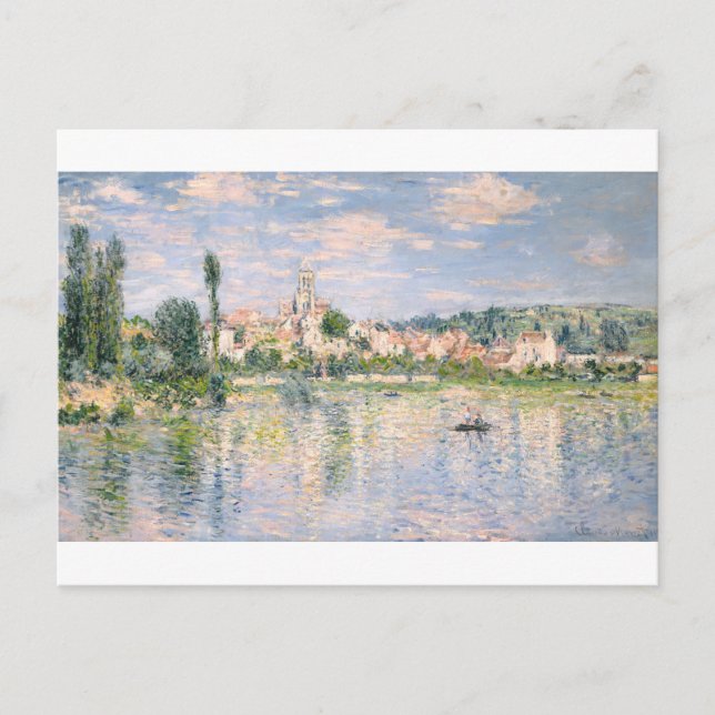 Postal Vetheuil in Summer by Claude Monet (Anverso)