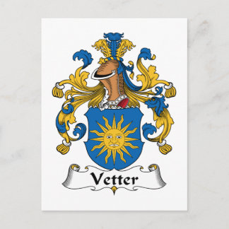 Postal Vetter Family Crest