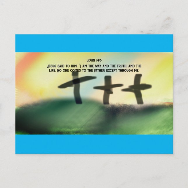 Postal Vía de Jesús (Anverso)