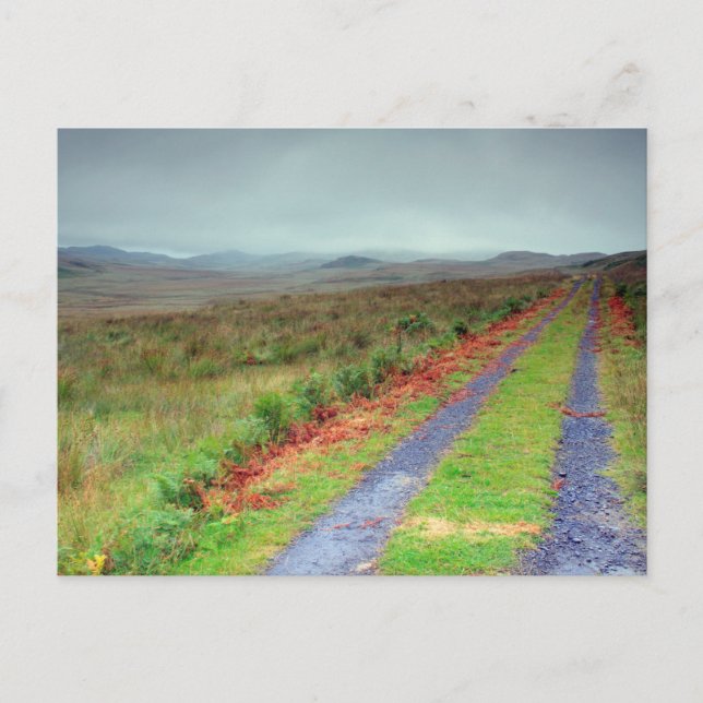 Postal Vía de la Isla de Jura, Escocia (Anverso)