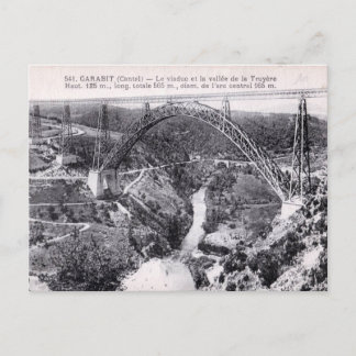 Postal Viaduc de Garabit Vintage