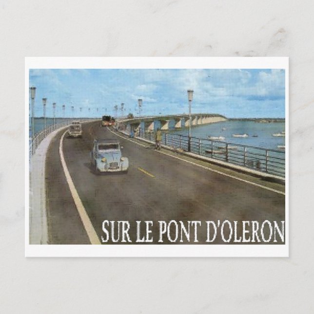 Postal viaduc d'oléron (Anverso)