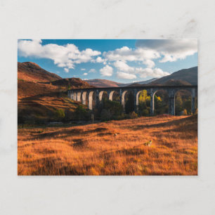 Postal Viaducto de Glenfinnan, Escocia