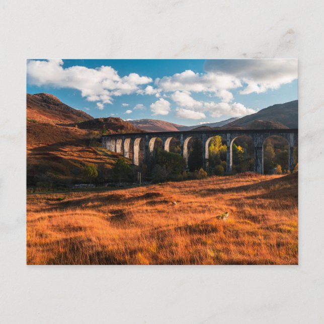 Postal Viaducto de Glenfinnan, Escocia (Anverso)