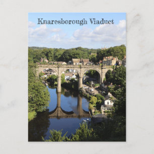Postal Viaducto de Knaresborough, Inglaterra