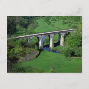Postal Viaducto, Monsal Dale, distrito de Peak, Derbyshir