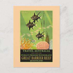Postal Viaja a Australia, Gran Barrera de Coral,
