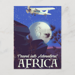 Postal ¡Viaja a la aventura! África