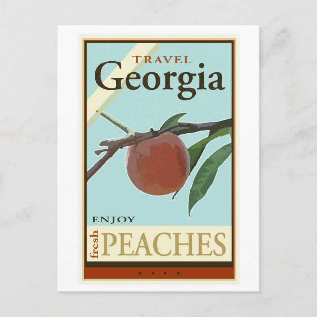 Postal Viaja por Georgia (Anverso)