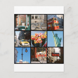 Postal Viajar al extranjero a Nueva York
