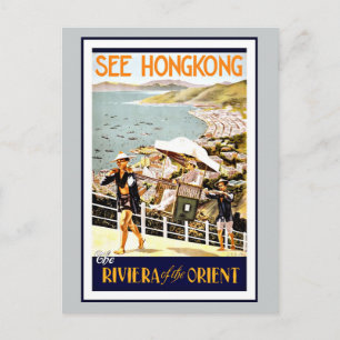 Postal Viajar Por La Riviera Oriental De Hong Kong