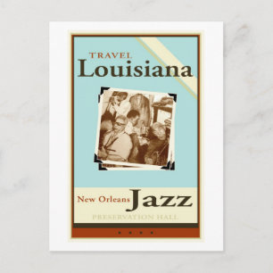 Postal Viajar por Louisiana